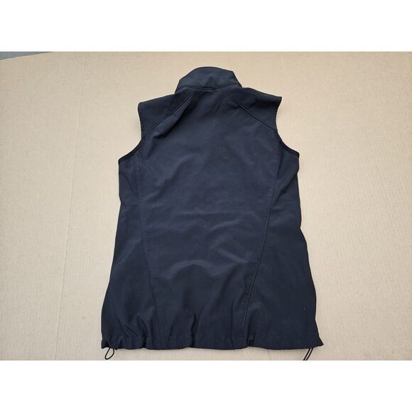 helly hansen Vest Men’s Small Gray Fleece Lined Soft shell Vest Company Logo - Picture 7 of 11